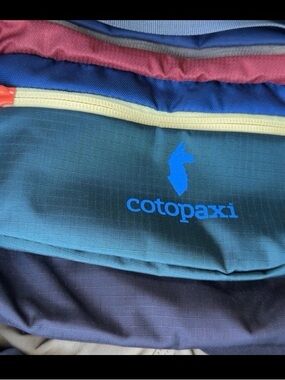 Cotopaxi colorblock waist pack
